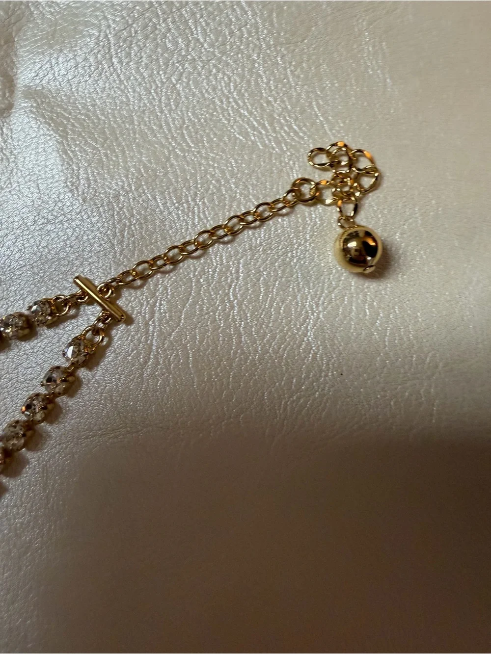 kate spade Gold-Tone Layered Necklace with Pink and Clear Stones